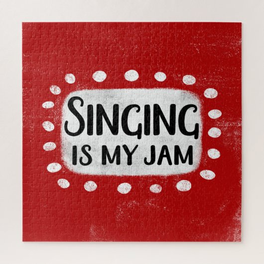 Singen ist mein Jam Jigsaw Puzzle (Vertikal)
