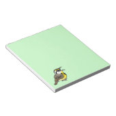 Singen östliche Meadowlark Notizblock (angewinkelt)