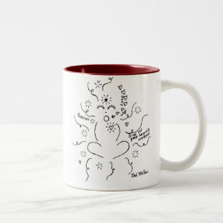 'Singen Sie "bis die zufriedene" Tasse Ihres