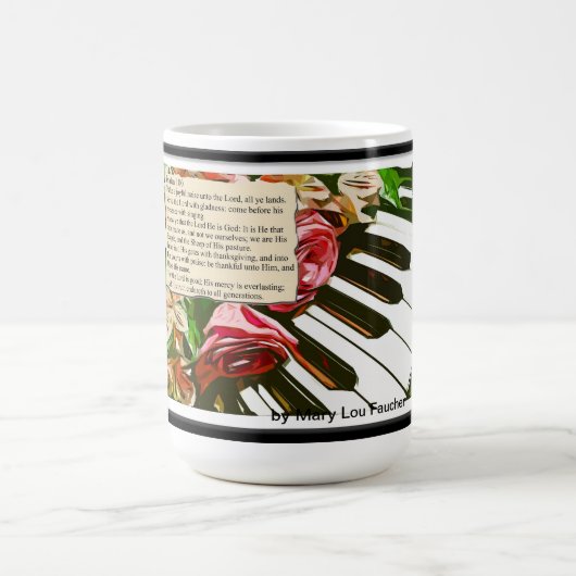 Singen Sie dem Lord Kaffeetasse (Mittel)