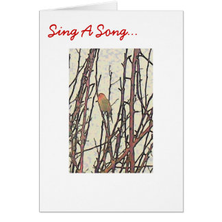 Singen Sie ein Lied