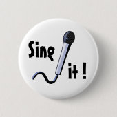 Singen Sie es! Button (Vorderseite)