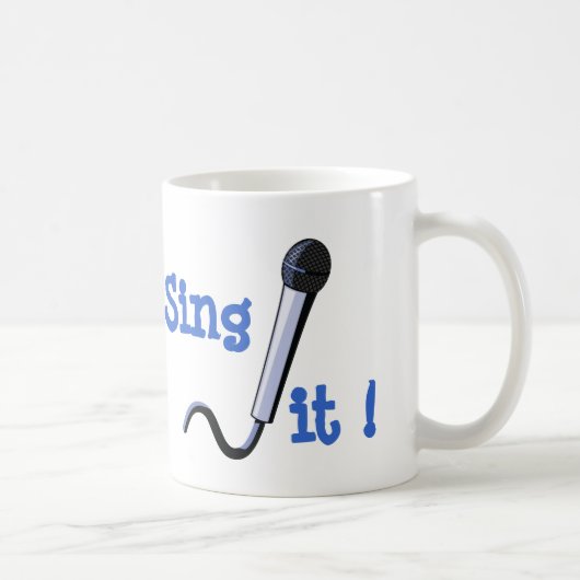 Singen Sie es! Kaffeetasse (Rechts)