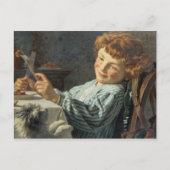 Singen Sie für Ihr Abendessen Postkarte (Vorderseite)