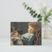 Singen Sie für Ihr Abendessen Postkarte (Stehend Vorderseite)