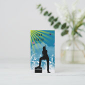 SINGEN Sie ihm LAUTE Visitenkarte (Stehend Vorderseite)