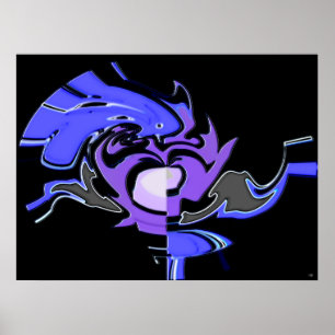 Singen Sie lautes Plakat