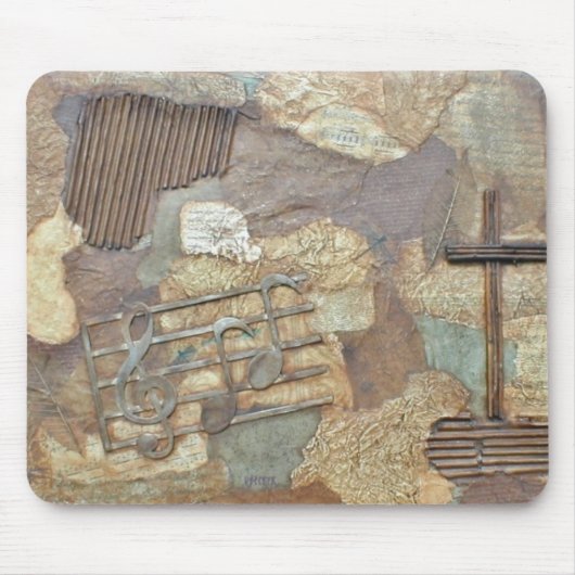 Singen Sie Lob Mousepad (Vorne)