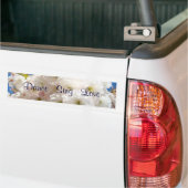 Singen Sie Tanz-Liebe-Autoaufklebern Blüten Autoaufkleber (Auf Lkw)