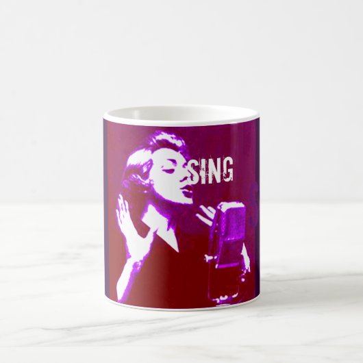 SINGEN Sie Tasse (Mittel)