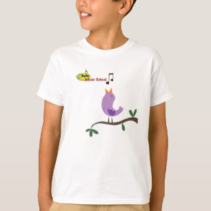 Singen Sie wie ein Vogel am T-Shirt