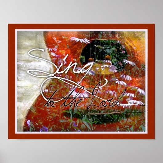 Singen Sie zum Lord Poster (Vorne)