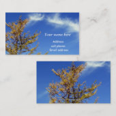 Singen Sie zur Freude Visitenkarte (Vorne/Hinten)