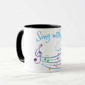 singen tasse (Vorderseite Links)