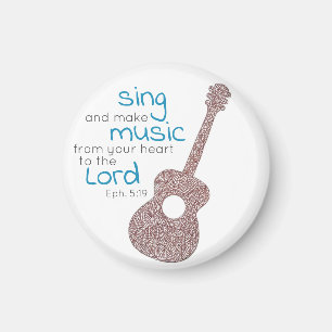 "Singen und Musik machen.." Guitar Magnet