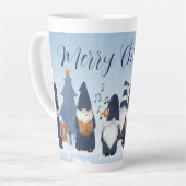 Singen von Weihnachtsgnomes Milchtasse (Linke Ecke)