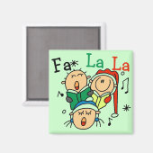 Singen Weihnachtslieder Tshirts und Geschenke Magnet (Vorderseite/Rückseite)