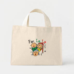 Singen Weihnachtslieder Tshirts und Geschenke Mini Stoffbeutel
