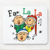 Singen Weihnachtslieder Tshirts und Geschenke Mousepad (Vorne)