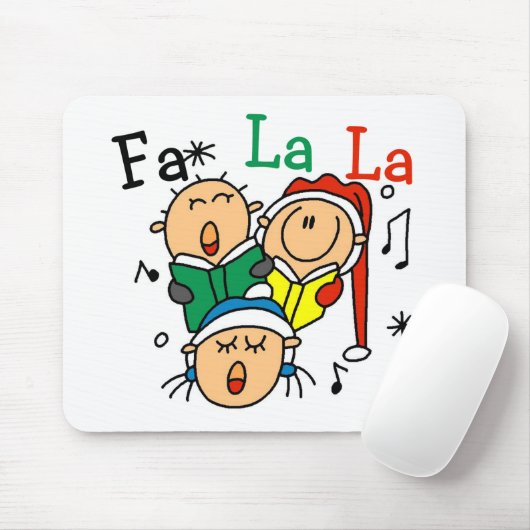 Singen Weihnachtslieder Tshirts und Geschenke Mousepad (Mit Mouse)