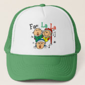 Singen Weihnachtslieder Tshirts und Geschenke Truckerkappe (Vorderseite)