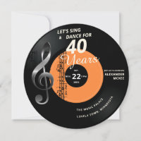 Singen wir 40 Jahre Vintagen Geburtstag