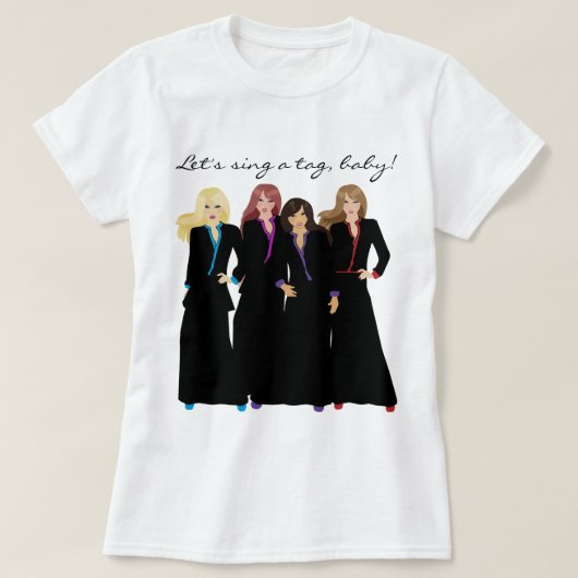 Singen wir ein Tag Baby T-Shirt (Design vorne)