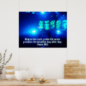 Singen zum Herrn Poster (Küche)