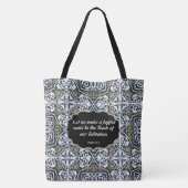 Singen zum Lord Psalm 95:1 Designer Aztec Tasche (Rückseite)