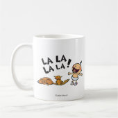 Singenbaby Leslie Patricelli mit Kaffeetasse (Links)