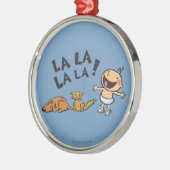 Singenbaby Leslie Patricelli mit Ornament Aus Metall (Links)