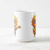 Singender Sonnenschein Kaffeetasse (Mittel)