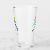 Singender Stickman Glas (Links)