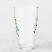 Singender Stickman Glas (Rechts)