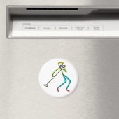 Singender Stockmann Magnet (In Situ (Geschirrspüler))
