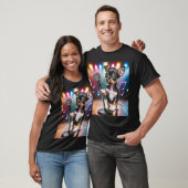 Singender Toy Rat Terrier T-Shirt (Unisex)