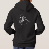 Singender Vogel Hoodie (Rückseite)
