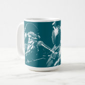 Singender Vogel Kaffeetasse (Vorderseite Links)