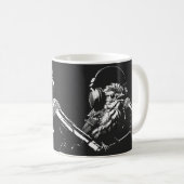 Singender Vogel Kaffeetasse (VorderseiteRechts)