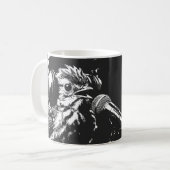 Singender Vogel Kaffeetasse (Vorderseite Links)