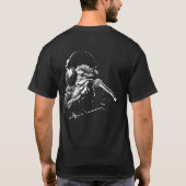Singender Vogel T-Shirt (Rückseite)