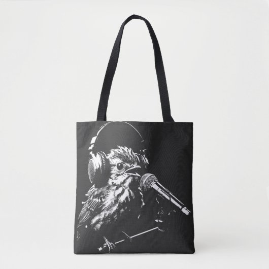 Singender Vogel Tasche (Vorderseite)