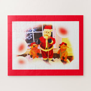Singender Weihnachtsmann Puzzle