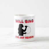 SINGENmädchen Kaffeetasse (Mittel)