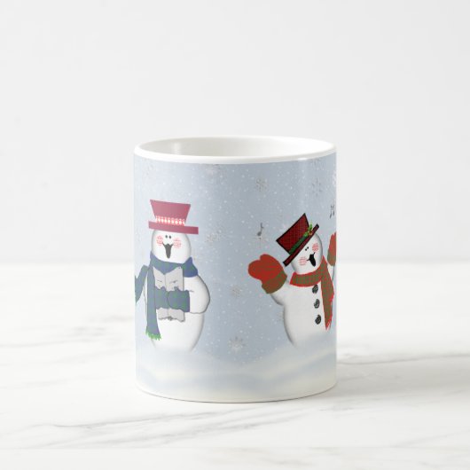 SingenSnowmen Klassiker 11 Unze-Kaffee-Tasse Kaffeetasse (Mittel)