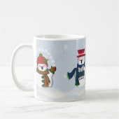 SingenSnowmen Klassiker 11 Unze-Kaffee-Tasse Kaffeetasse (Links)