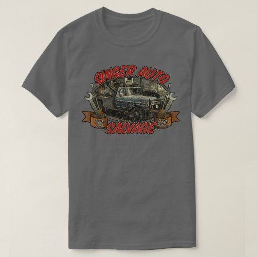 Singer Auto Salvage 2006 T-Shirt (Design vorne)