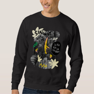 Singer banana forest song quote sweatshirt