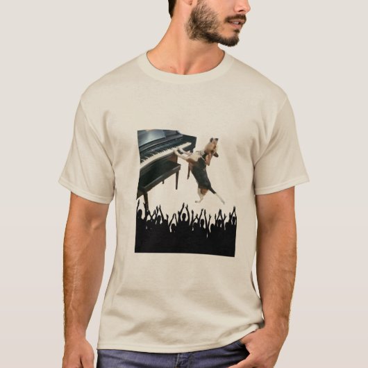 Singer Dog T-Shirt (Vorderseite)