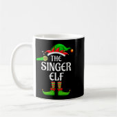 Singer Elf Matching Family Group Christmas Party P Kaffeetasse (Links)